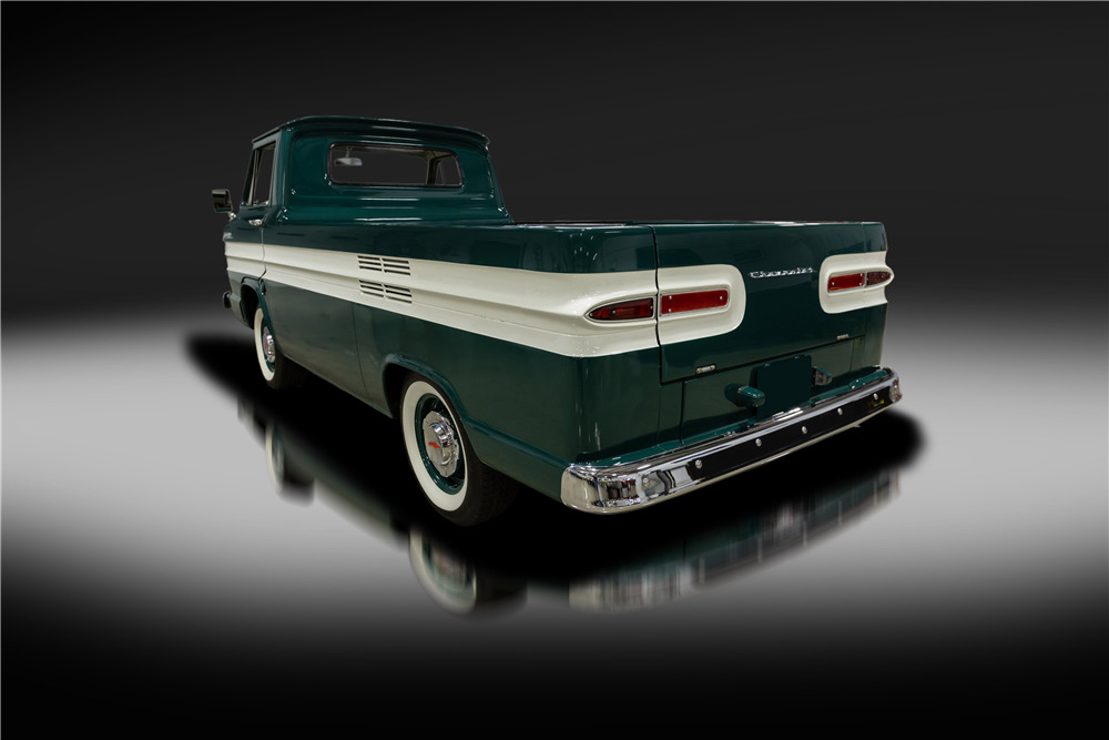 1962 CHEVROLET CORVAIR 95 RAMPSIDE PICKUP - Rear 3/4 - 226432