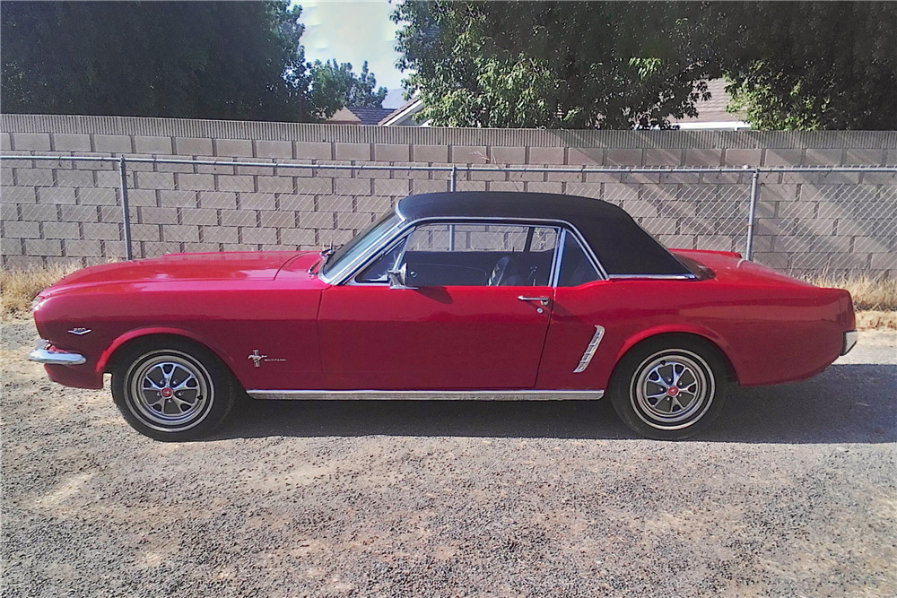 1965 FORD MUSTANG - Side Profile - 226495