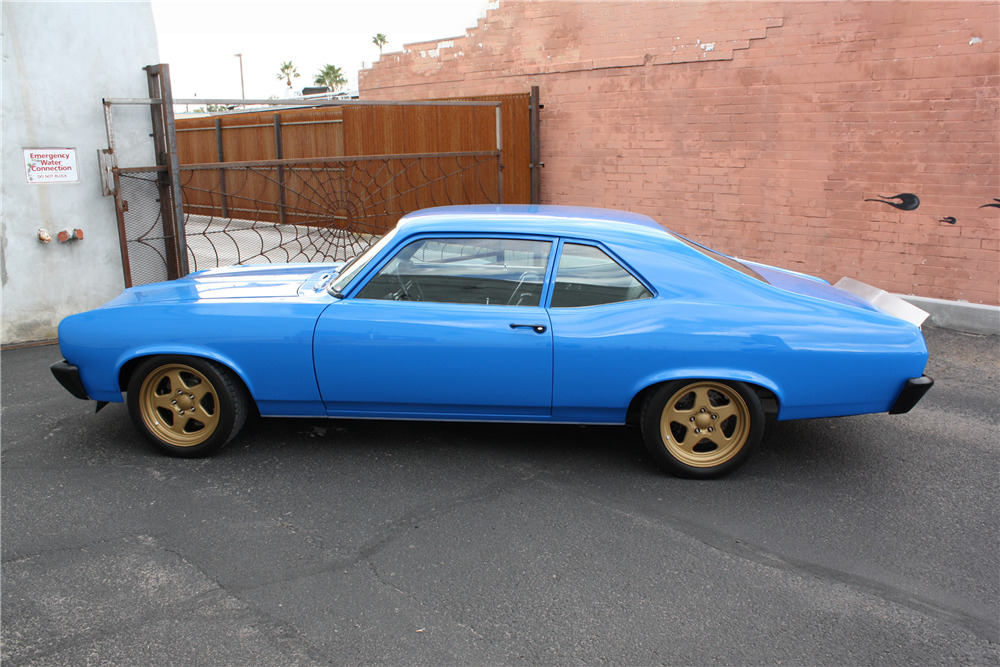 1972 PONTIAC VENTURA CUSTOM COUPE - Side Profile - 226503