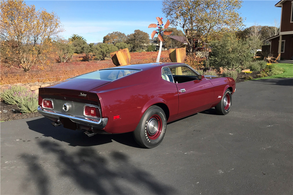 1971 FORD MUSTANG SUPER COBRA JET - Rear 3/4 - 226558