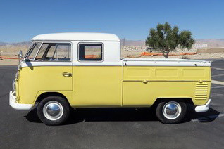1965 VOLKSWAGEN TRANSPORTER DOUBLE-CAB PICKUP - Side Profile - 226663