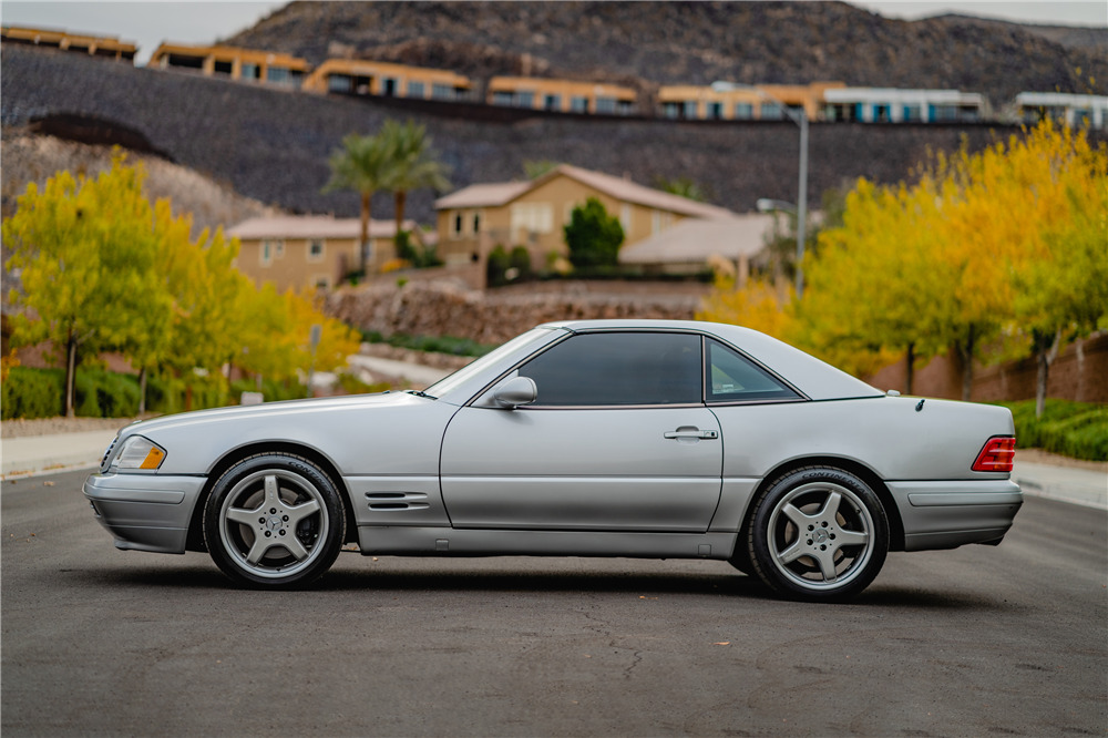 2000 MERCEDES-BENZ SL500 CONVERTIBLE - Side Profile - 226954