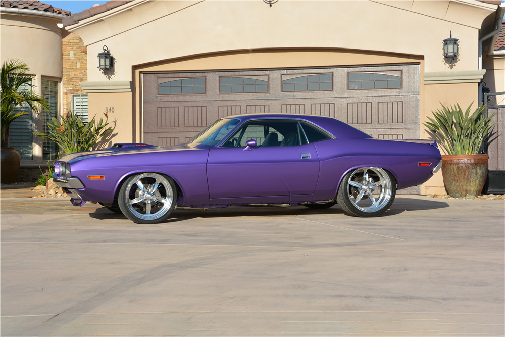 1970 DODGE CHALLENGER CUSTOM HARDTOP - Side Profile - 226958
