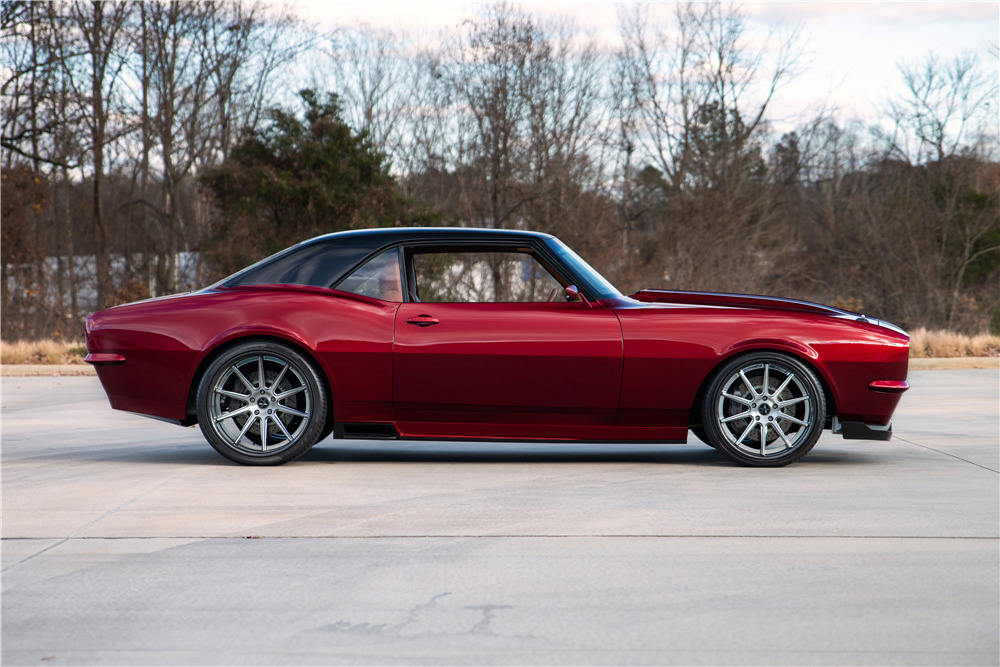 1967 CHEVROLET CAMARO CUSTOM COUPE - Side Profile - 227050
