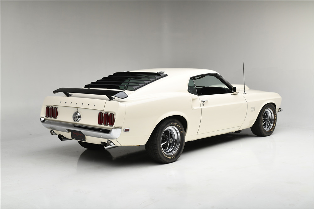 1969 FORD MUSTANG BOSS 429 - Rear 3/4 - 227434