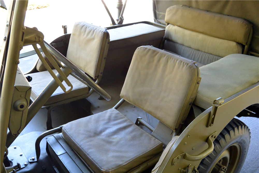 1942 FORD MILITARY-STYLE JEEP - Interior - 227461