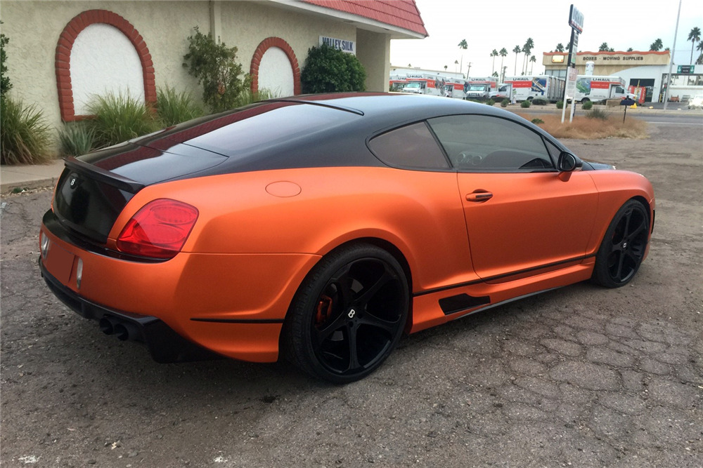 2007 BENTLEY CONTINENTAL GT CUSTOM COUPE - Rear 3/4 - 227541