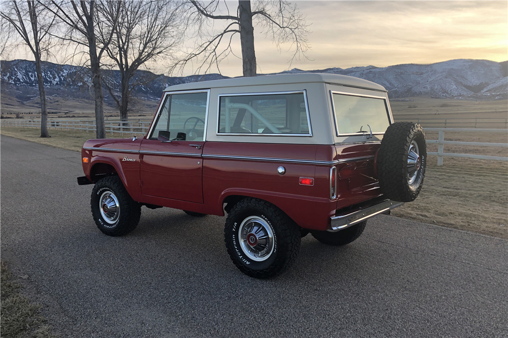 1973 FORD BRONCO - Rear 3/4 - 227746