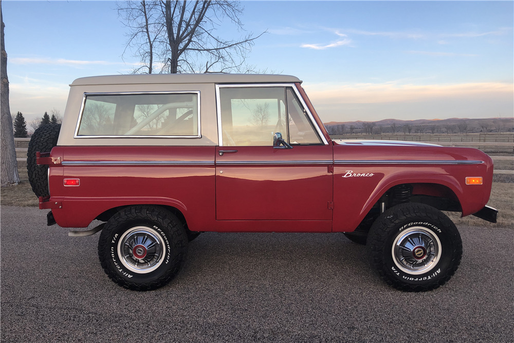 1973 FORD BRONCO - Side Profile - 227746