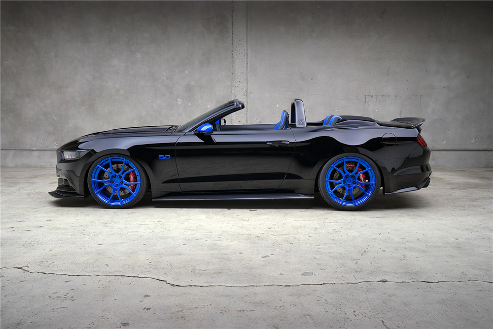 2015 FORD MUSTANG GT CUSTOM CONVERTIBLE - Side Profile - 227943
