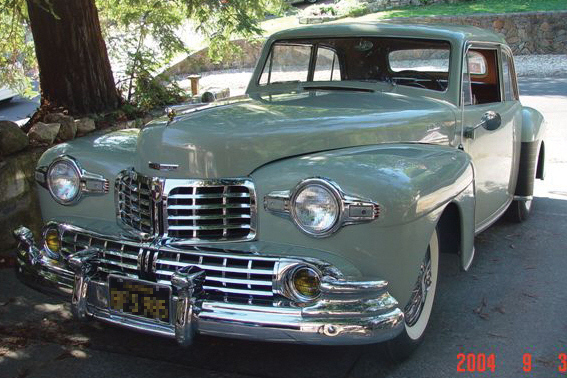 1946 LINCOLN CONTINENTAL 2 DOOR COUPE - Front 3/4 - 22844