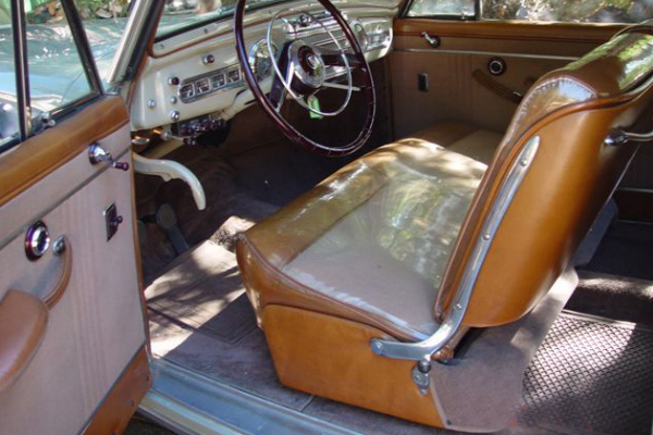 1946 LINCOLN CONTINENTAL 2 DOOR COUPE - Interior - 22844