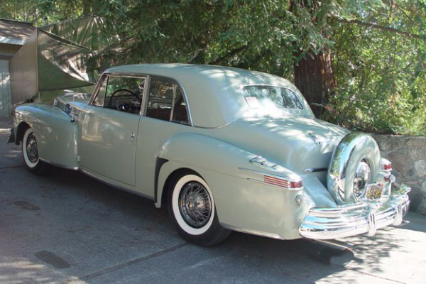1946 LINCOLN CONTINENTAL 2 DOOR COUPE - Rear 3/4 - 22844