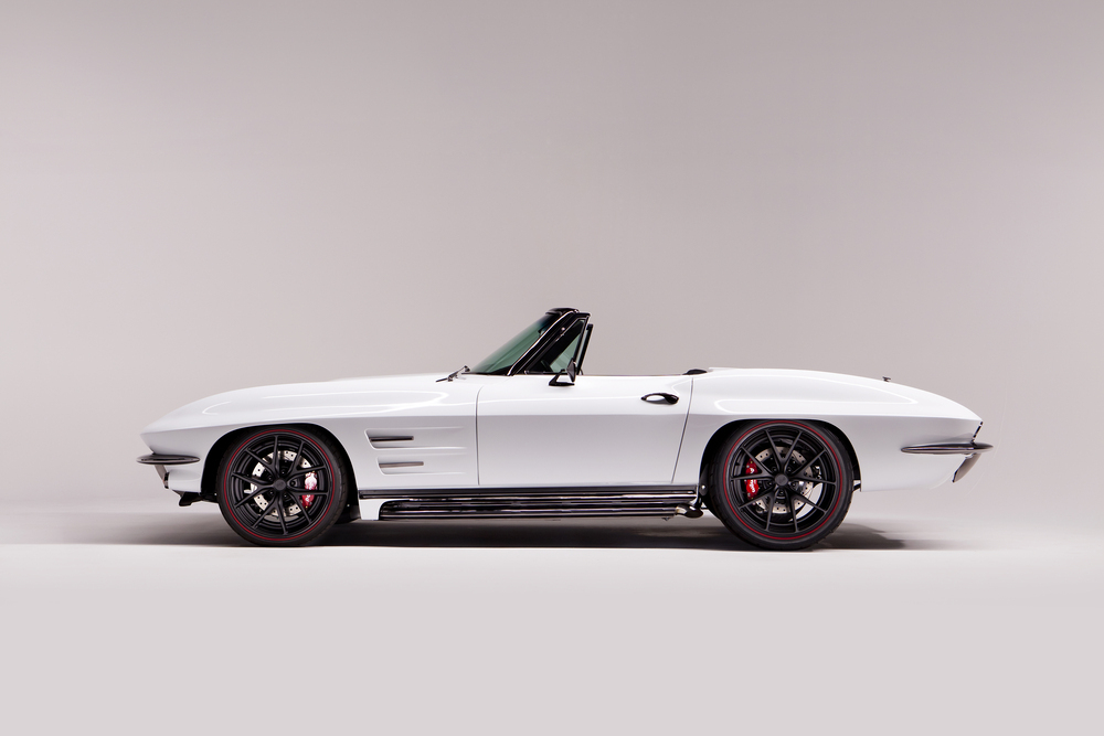 1964 CHEVROLET CORVETTE CUSTOM CONVERTIBLE  - Side Profile - 228610