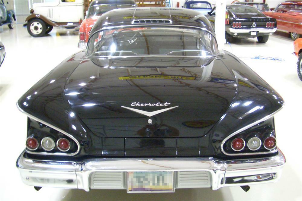 1958 CHEVROLET IMPALA SS 2 DOOR COUPE - Rear 3/4 - 22862