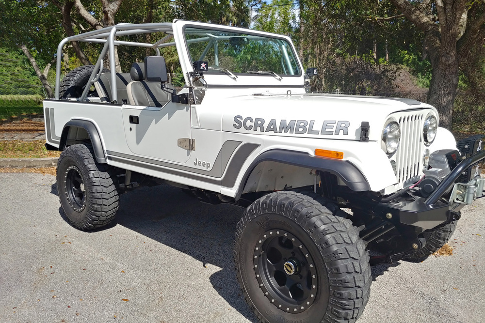 1982 Jeep Scrambler In 1981 jeep introduced a new model with possibly the coolest name ever: 1982 jeep scrambler