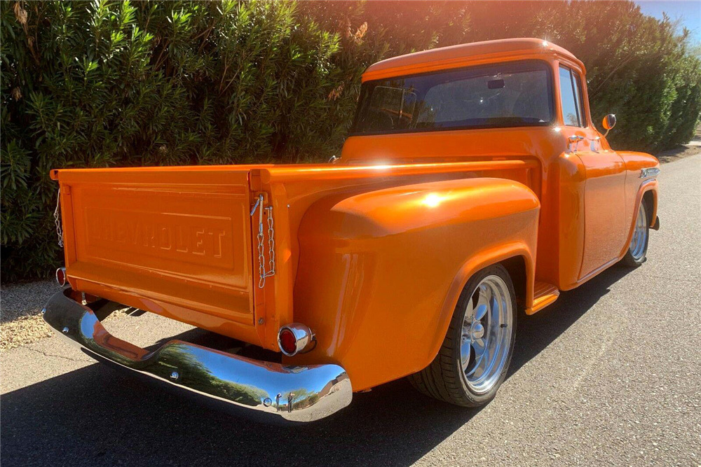 1959 CHEVROLET 3100 CUSTOM PICKUP - Rear 3/4 - 229905