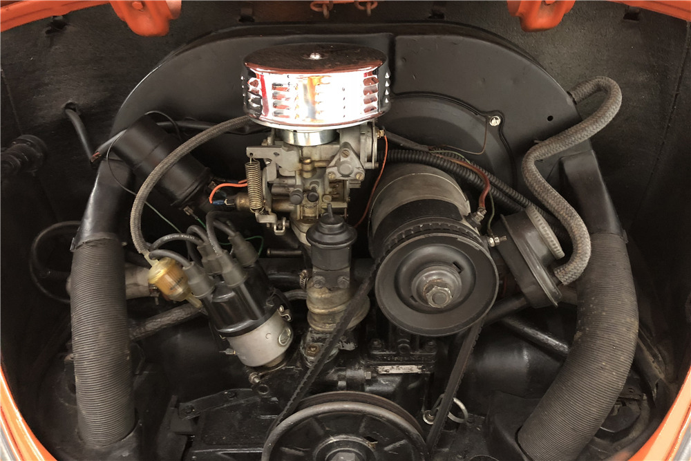 1971 VOLKSWAGEN SUPER BEETLE CONVERTIBLE - Engine - 229931