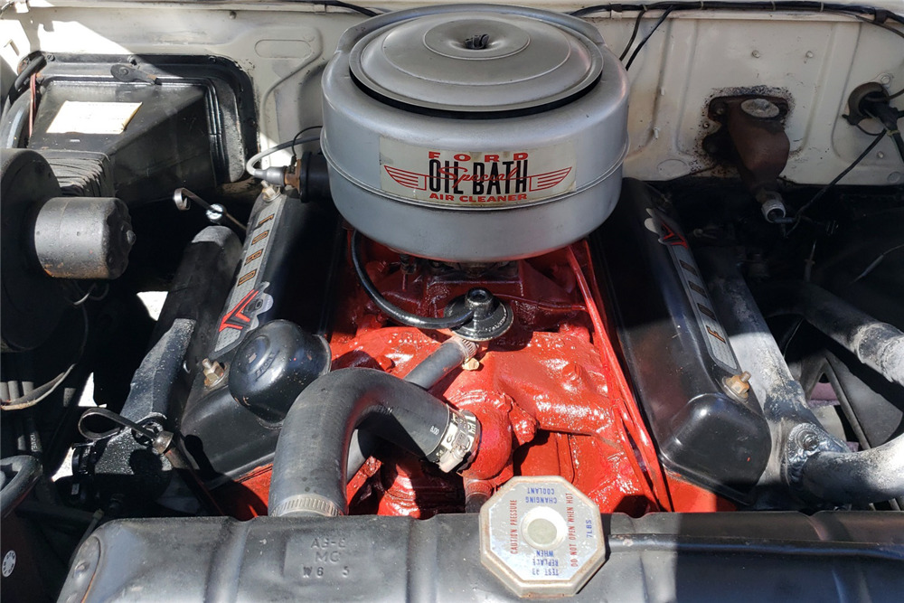 1955 FORD FAIRLANE TOWN SEDAN - Engine - 229976