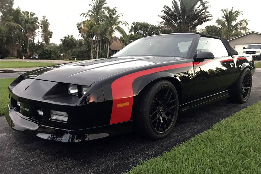 1988 Chevrolet Camaro Iroc Z Custom Convertible