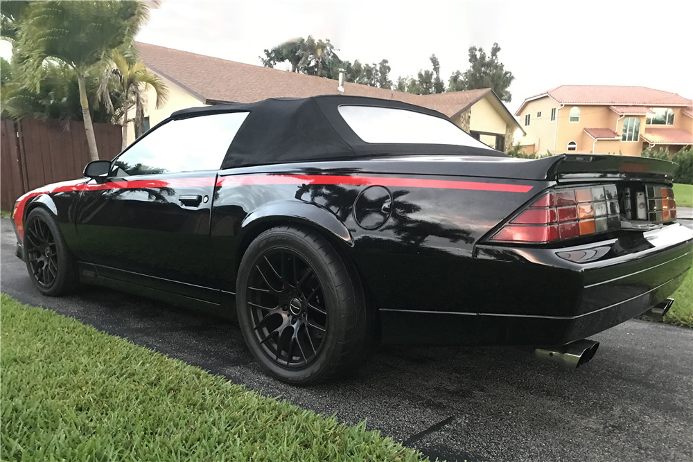 1988 Chevrolet Camaro Iroc Z Custom Convertible