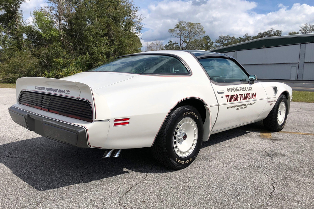 1980 PONTIAC FIREBIRD TRANS AM PACE CAR - Rear 3/4 - 230119