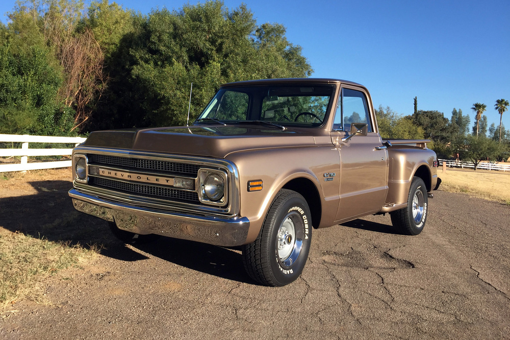 1970 CHEVROLET C10 PICKUP - Front 3/4 - 230186