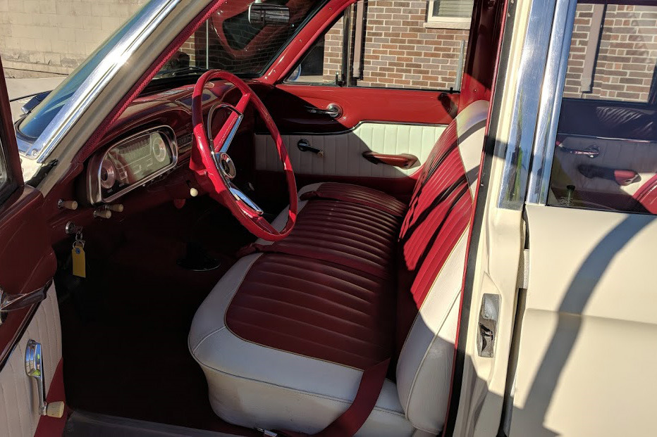 1962 FORD FALCON SQUIRE WAGON - Interior - 230199