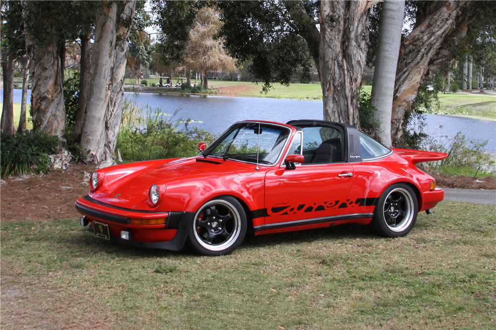1977 PORSCHE 911 TARGA - Side Profile - 230218