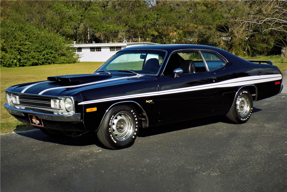 1972 DODGE DEMON 340 - Front 3/4 - 230280