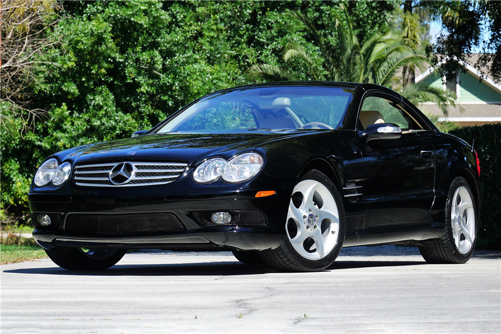 2004 MERCEDES-BENZ SL500 ROADSTER - Front 3/4 - 230287