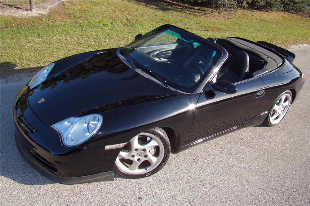 2002 PORSCHE 911 CARRERA 4 CONVERTIBLE - Front 3/4 - 230299