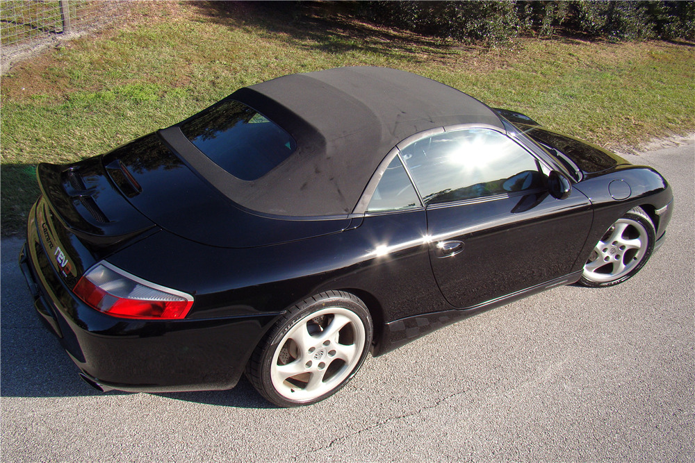 2002 PORSCHE 911 CARRERA 4 CONVERTIBLE - Rear 3/4 - 230299