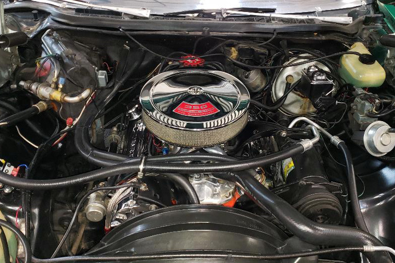 1973 CHEVROLET CAPRICE CLASSIC CUSTOM CONVERTIBLE - Engine - 230313