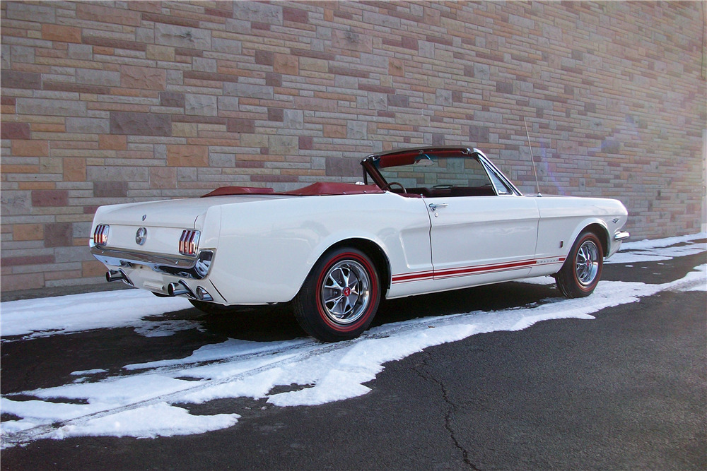 1966 Ford Mustang Gt Convertible