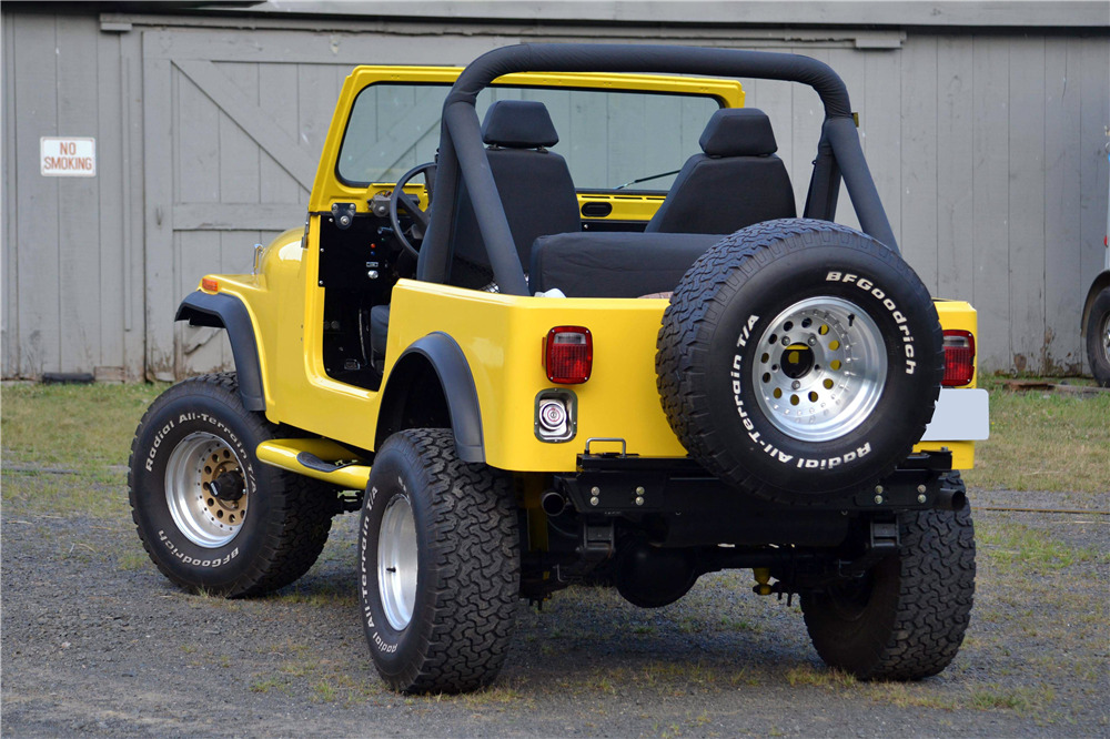 1984 AMERICAN MOTORS JEEP CJ7 CUSTOM SUV - Rear 3/4 - 230334