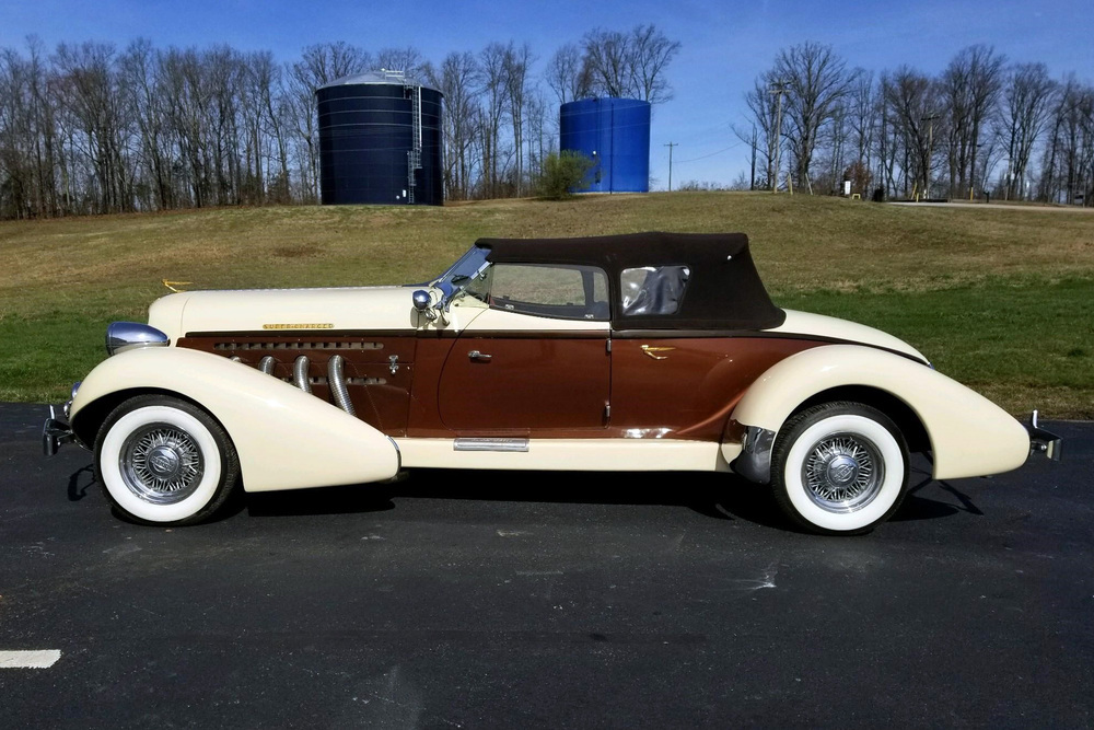 1935 AUBURN BOATTAIL SPEEDSTER RE-CREATION - Side Profile - 230488