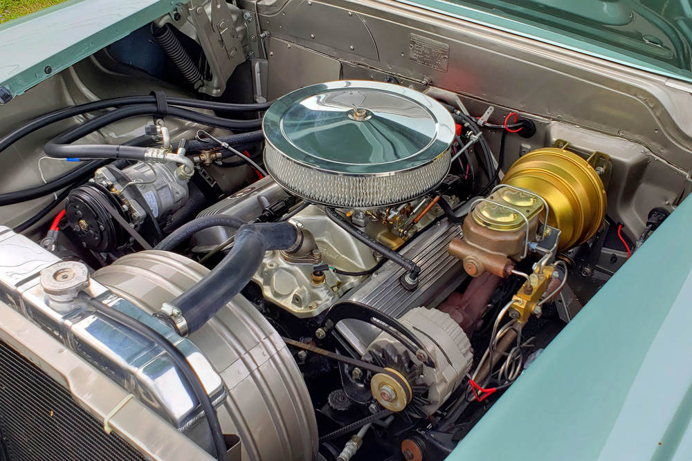 1958 CHEVROLET BEL AIR CUSTOM COUPE - Engine - 230605