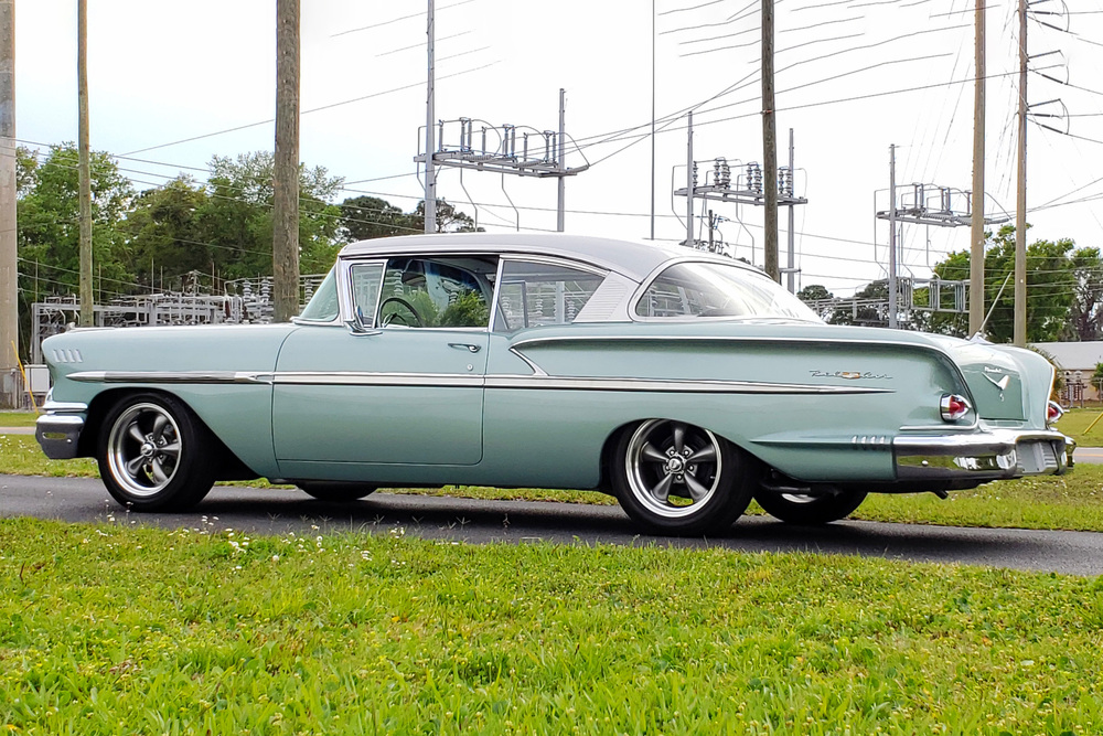 1958 CHEVROLET BEL AIR CUSTOM COUPE - Side Profile - 230605