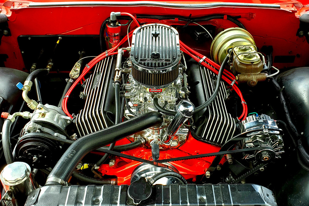 1961 CHEVROLET BISCAYNE CUSTOM 2-DOOR POST - Engine - 230676