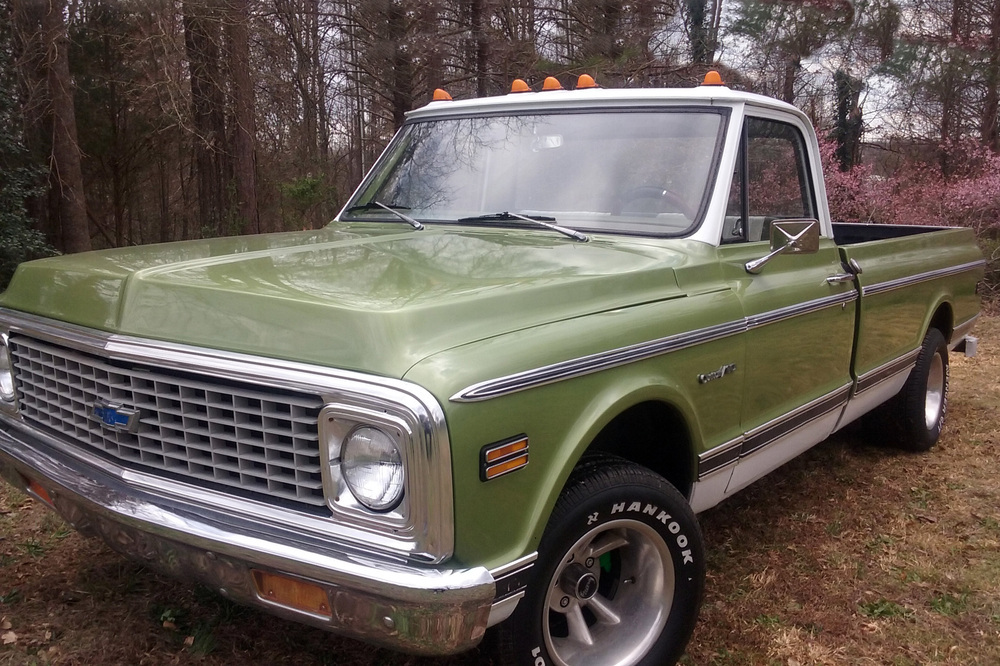 1971 CHEVROLET C10 PICKUP - Front 3/4 - 230679