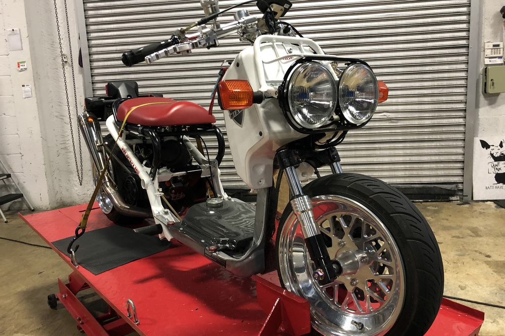 honda ruckus custom