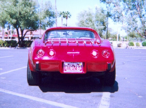 1977 CHEVROLET CORVETTE COUPE - Rear 3/4 - 23117