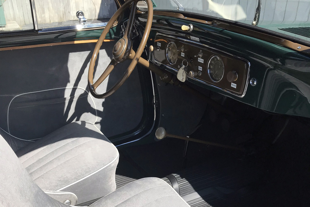 1950 FIAT TOPOLINO 500C CONVERTIBLE - Interior - 231372
