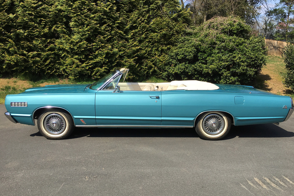 1967 MERCURY MONTEREY S-55 CONVERTIBLE - Side Profile - 231375