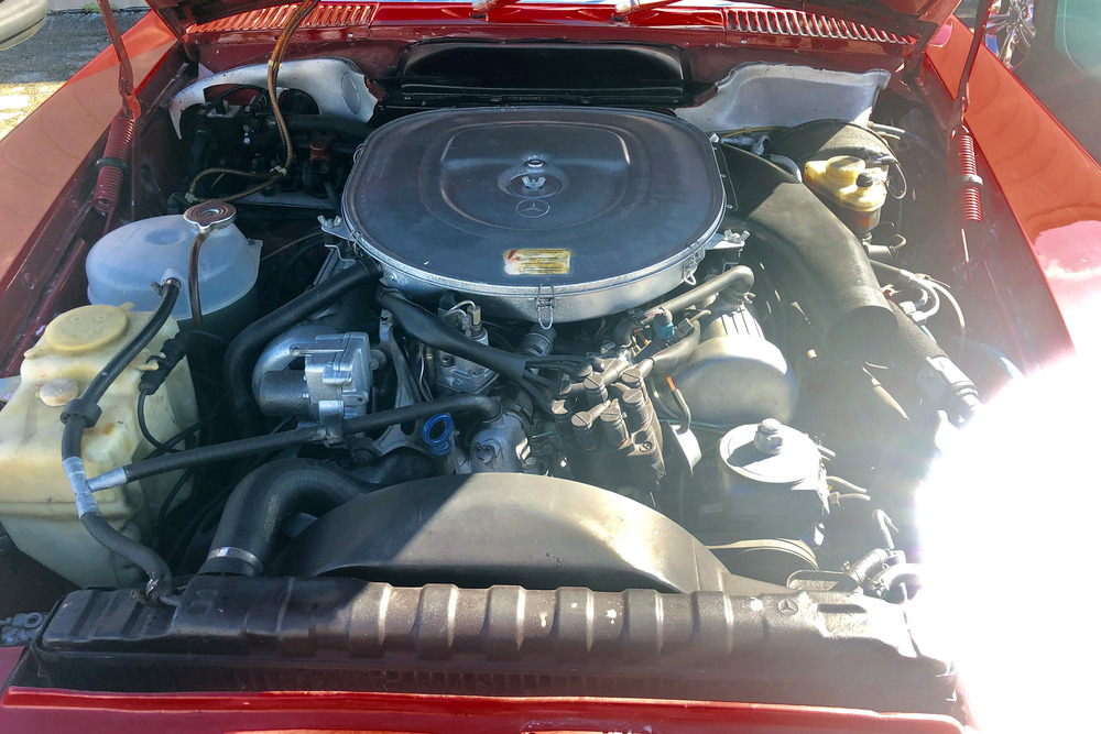 1985 MERCEDES-BENZ 380SL ROADSTER - Engine - 231829