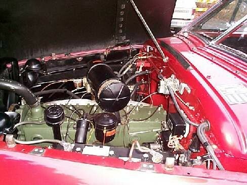 1948 PACKARD CONVERTIBLE - Engine - 23189