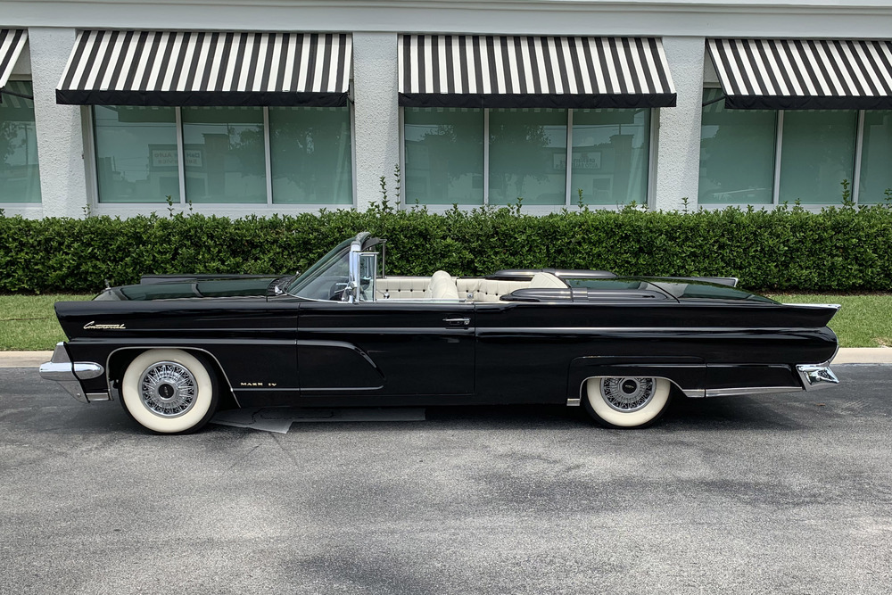 1959 LINCOLN CONTINENTAL MARK IV CONVERTIBLE - Side Profile - 231920