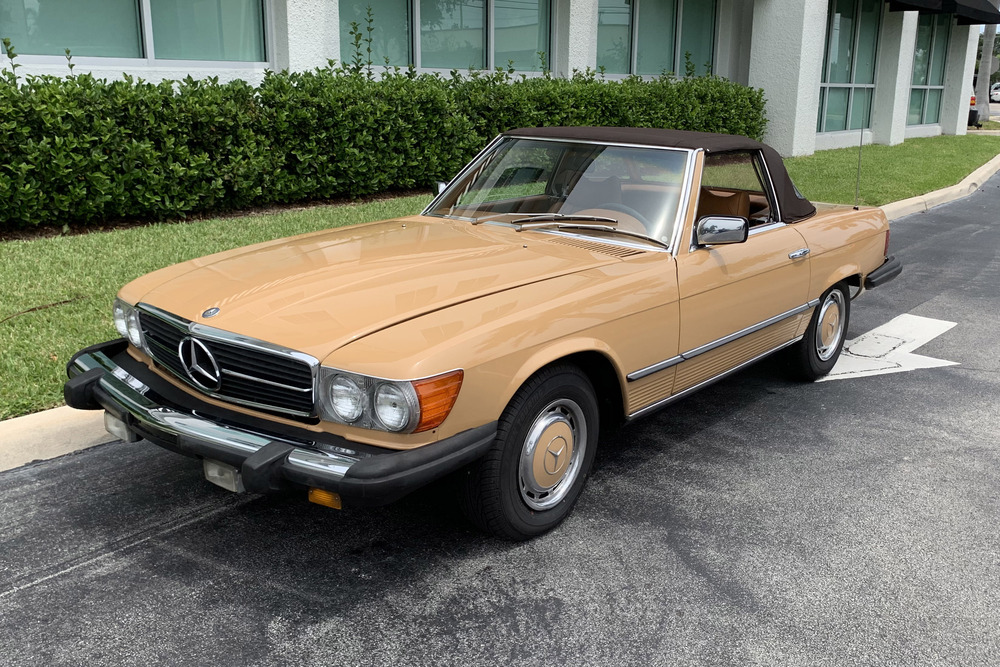 1977 MERCEDES-BENZ 450SL ROADSTER - Front 3/4 - 231922
