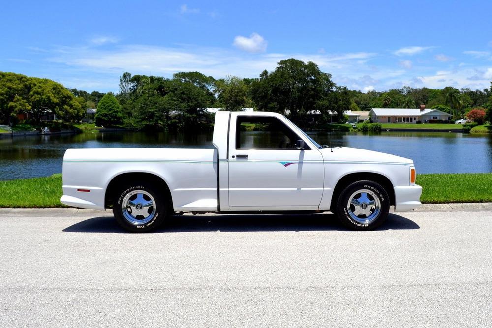 1992 CHEVROLET S10 CUSTOM PICKUP - Side Profile - 231949